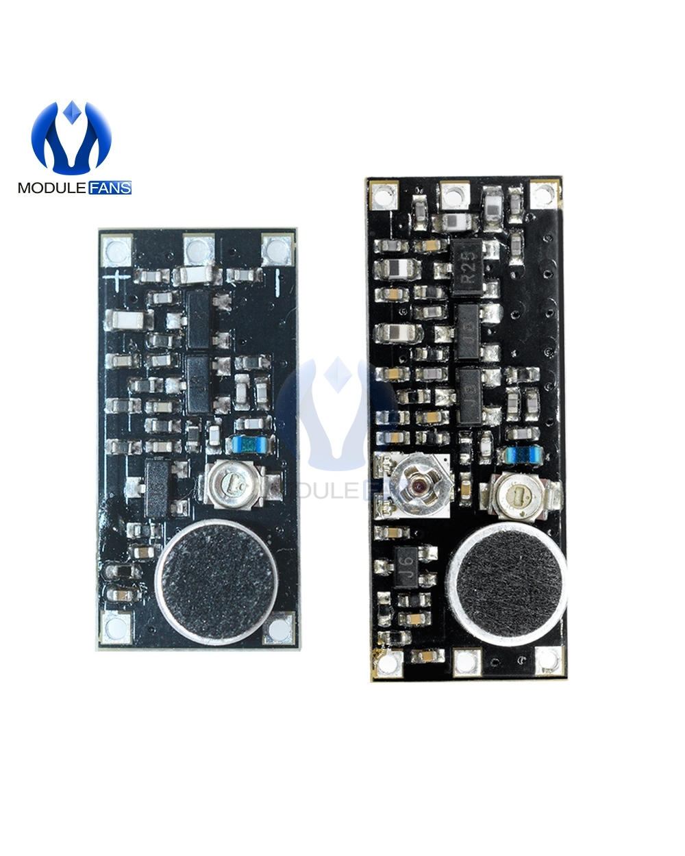 88-115Mhz 80-110Mhz Microphone Fm Transmitter Surveillance Frequency Board Wireless Module For Arduino Adjustable Capac front-0