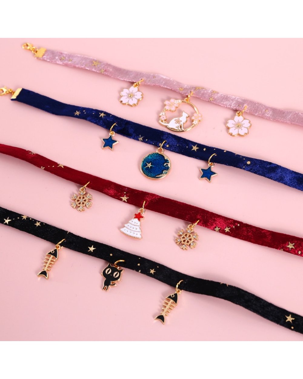 Adjustable Necklace For Cats Puppy front-4