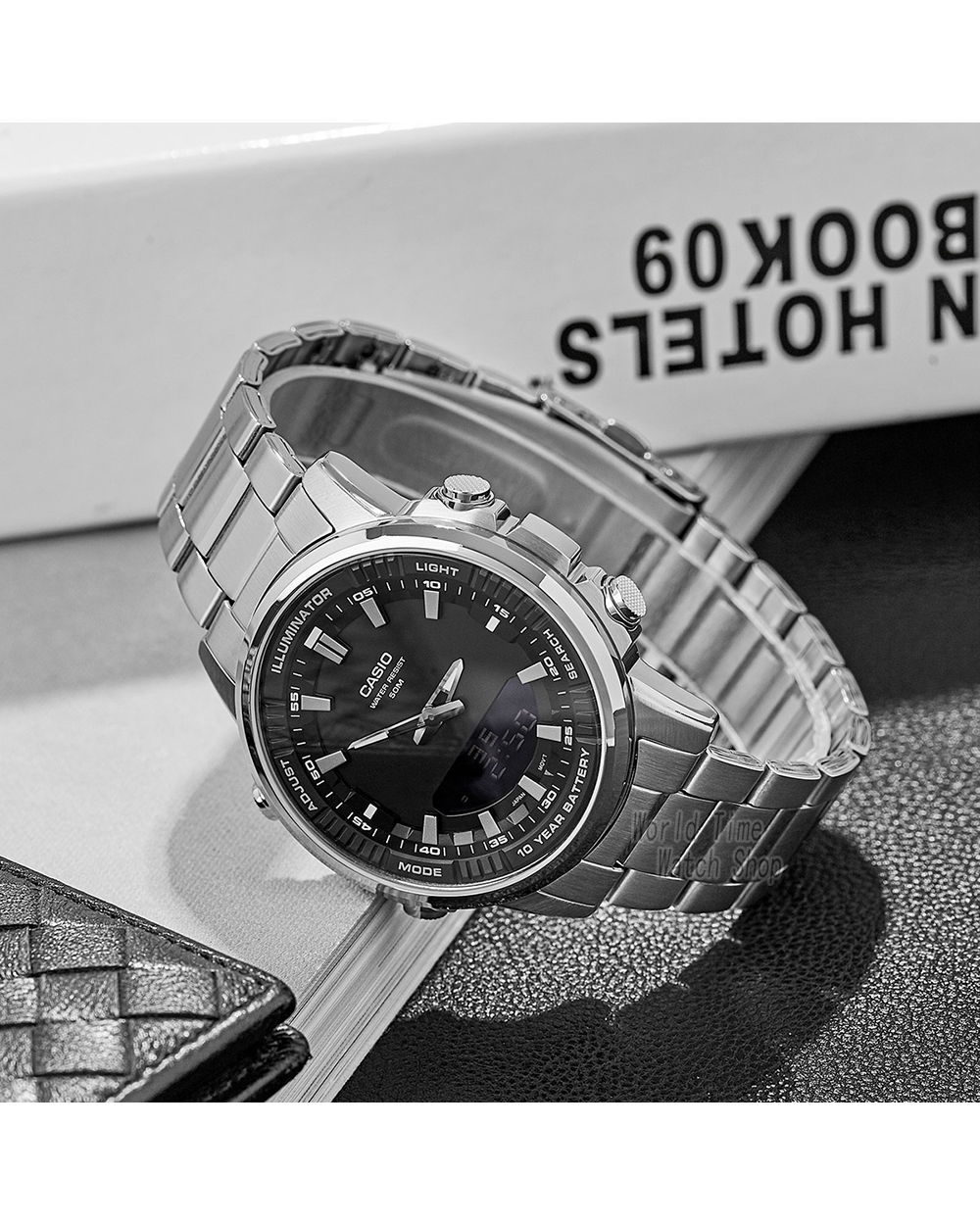 Casio watch wrist watch men top brand luxury set quartz watch 30 meters water resist men watch military Watch AMW880 front-1