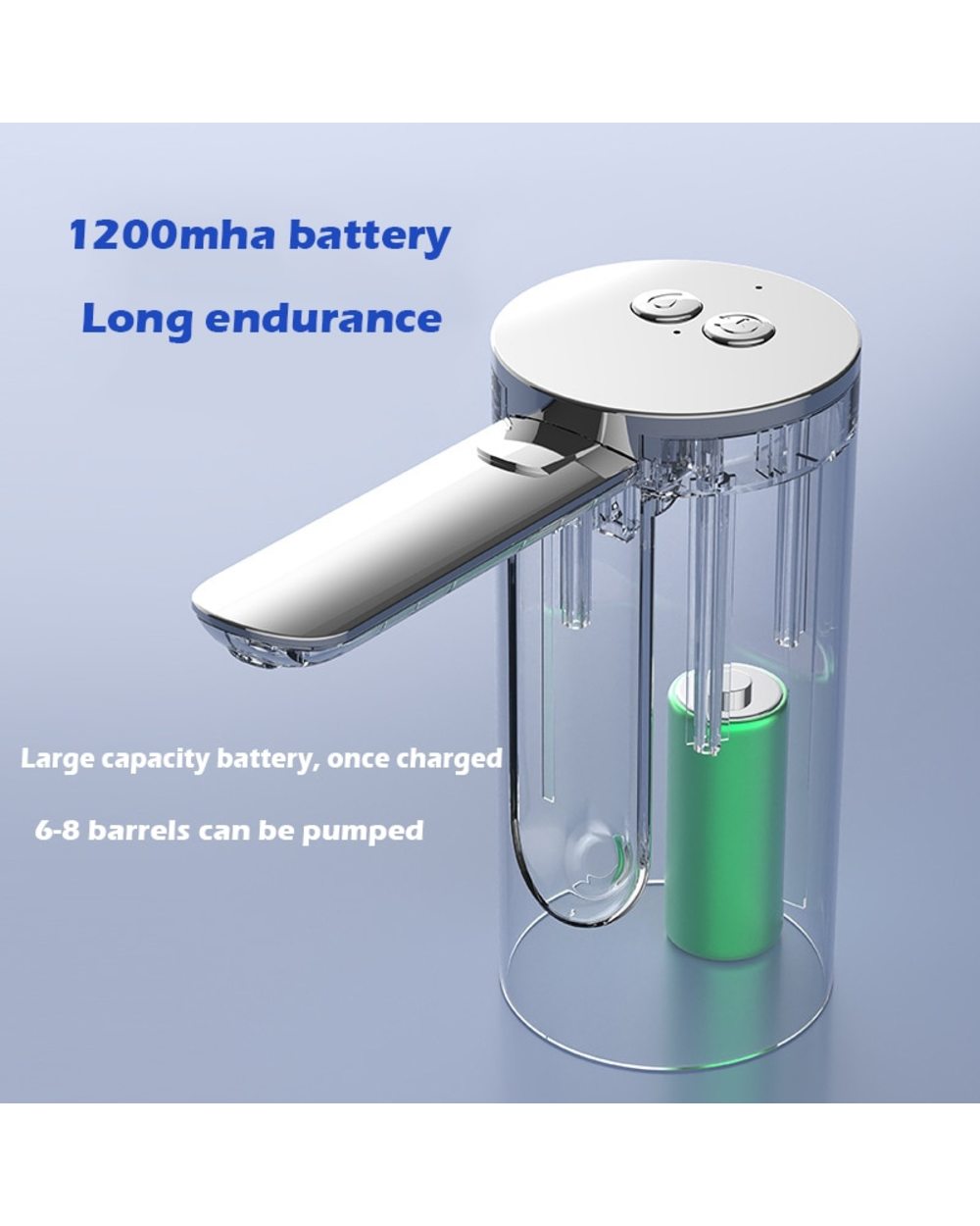 Homdd Automatic Folding Water Dispenser Electric Water Pump Usb Rechargeable Portable Drink Dispenser For Bottle Barrel front-5