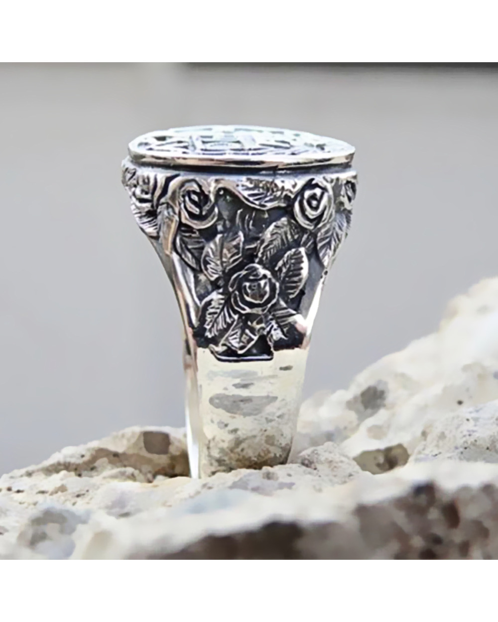 Freemason Masonic Symbols Rings front-3