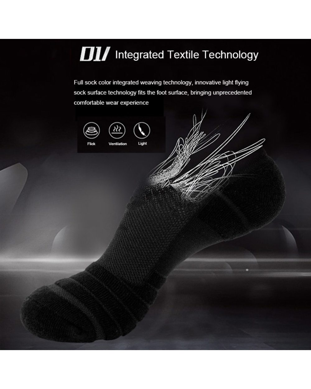 Running socks men basketball Breathable anti slip sport running Cycling Walking women front-1