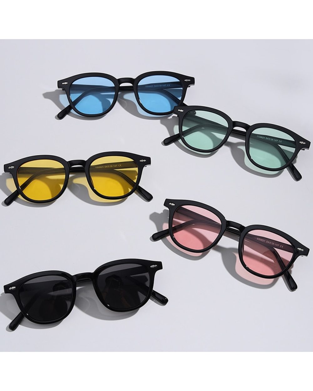 Jackjad 2022 Fashion Cool Vintage Round Style Day Sunglasses Women Tint Ocean Lens Ins Stylish Brand Design Sun Glasses front-0