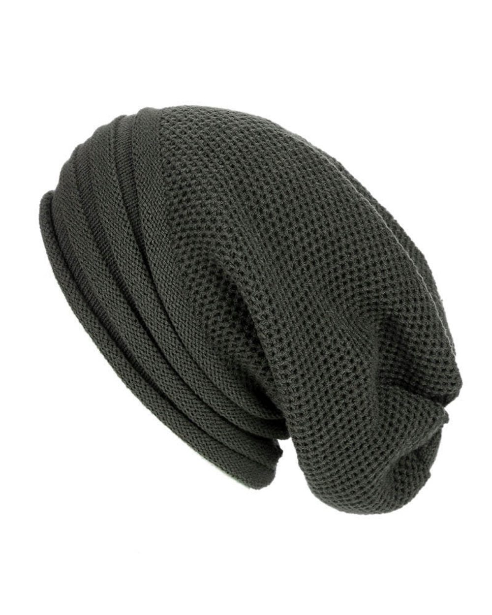 Winter Baggy Slouchy Beanie Hat Wool Knitted Warm Cap For Men Women Nin668 front-2
