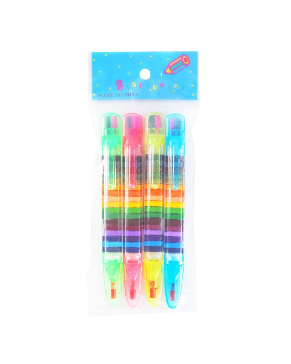 Funny 20 Colors Crayon Drawing Color Pencil Multicolor Art Writing Pen For Student Kids Gift School Stationery Supplies front-5