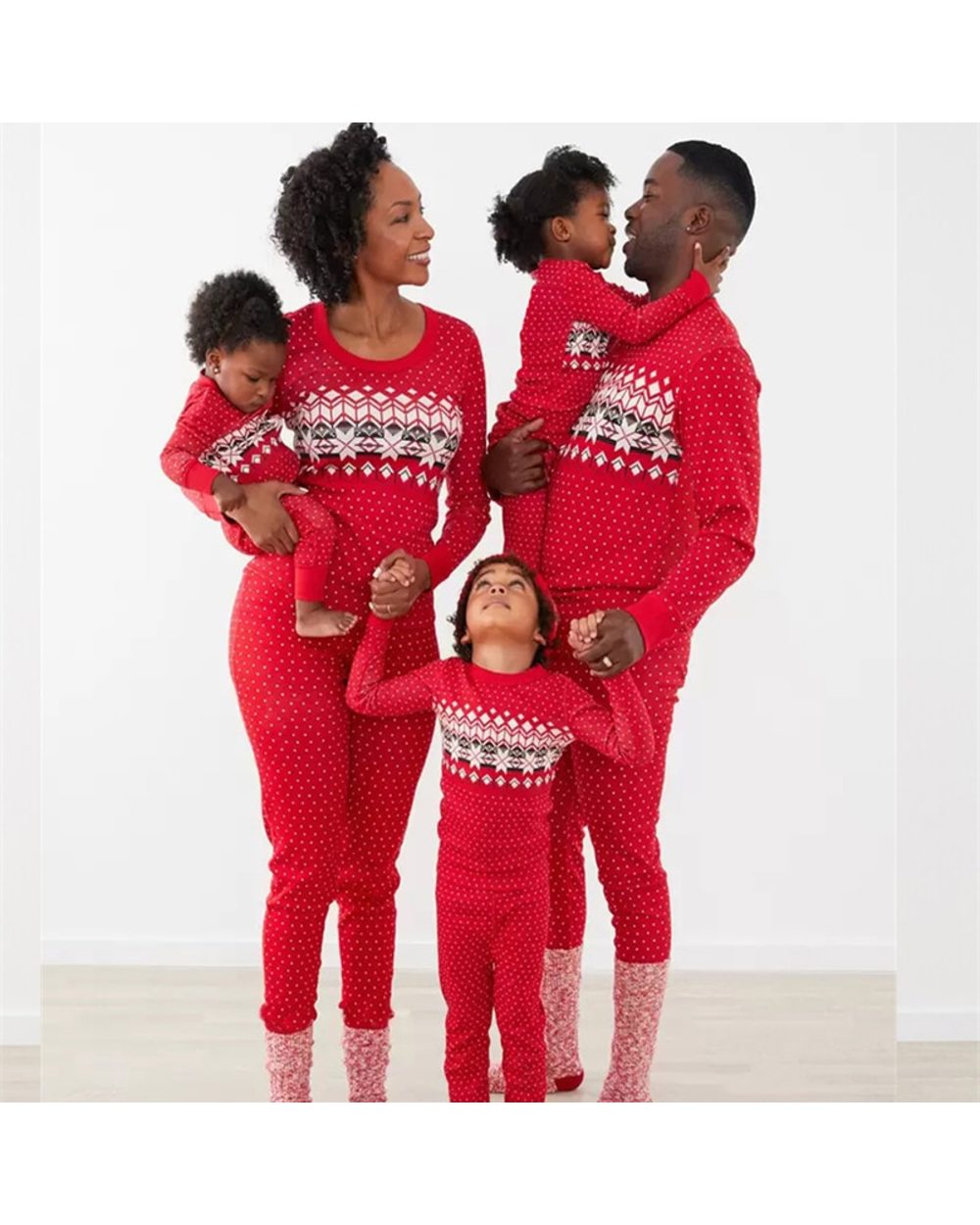 Christmas Pajamas Family Xmas Kid Baby Boy Set Pyjamas Clothes Home Sleepwear Mother Daughter Father Son Outfit Pajamas front-2