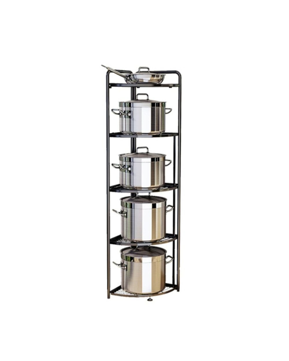 No Installation Multi-layer Tripod Folding Storage Rack front-2