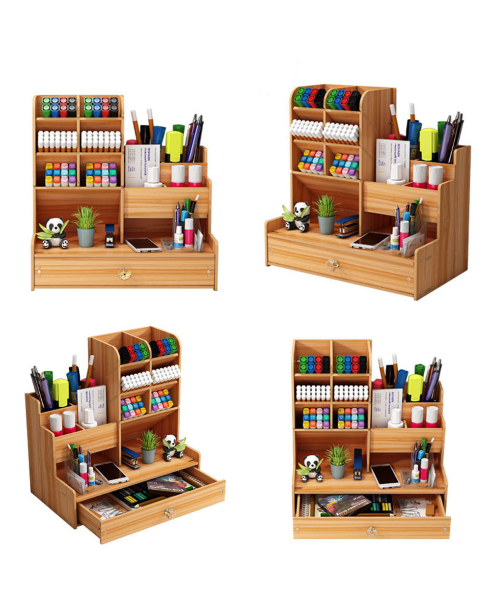 Organizer For The Office Stand For Pens Organizer For Cosmetics Organizer For Pens Office Storage Pencil Holders Desk S front-4