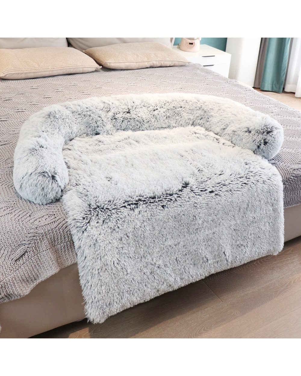 Dog Sofa Bed Cover Calming Furniture Protector Pet Bed front-1