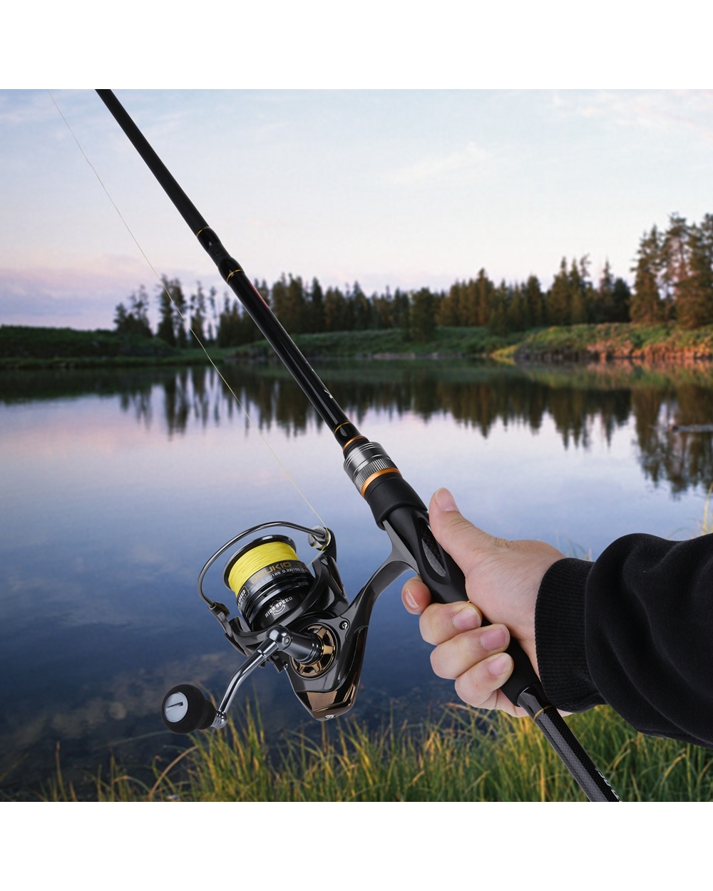 Goture Hs Metal Spool Fishing Reel Ultral Light High-Speed 7.1:1 6.7:1 Spinning Reel 5+1Bb 8Kg Max Drag Casting Wheel front-5