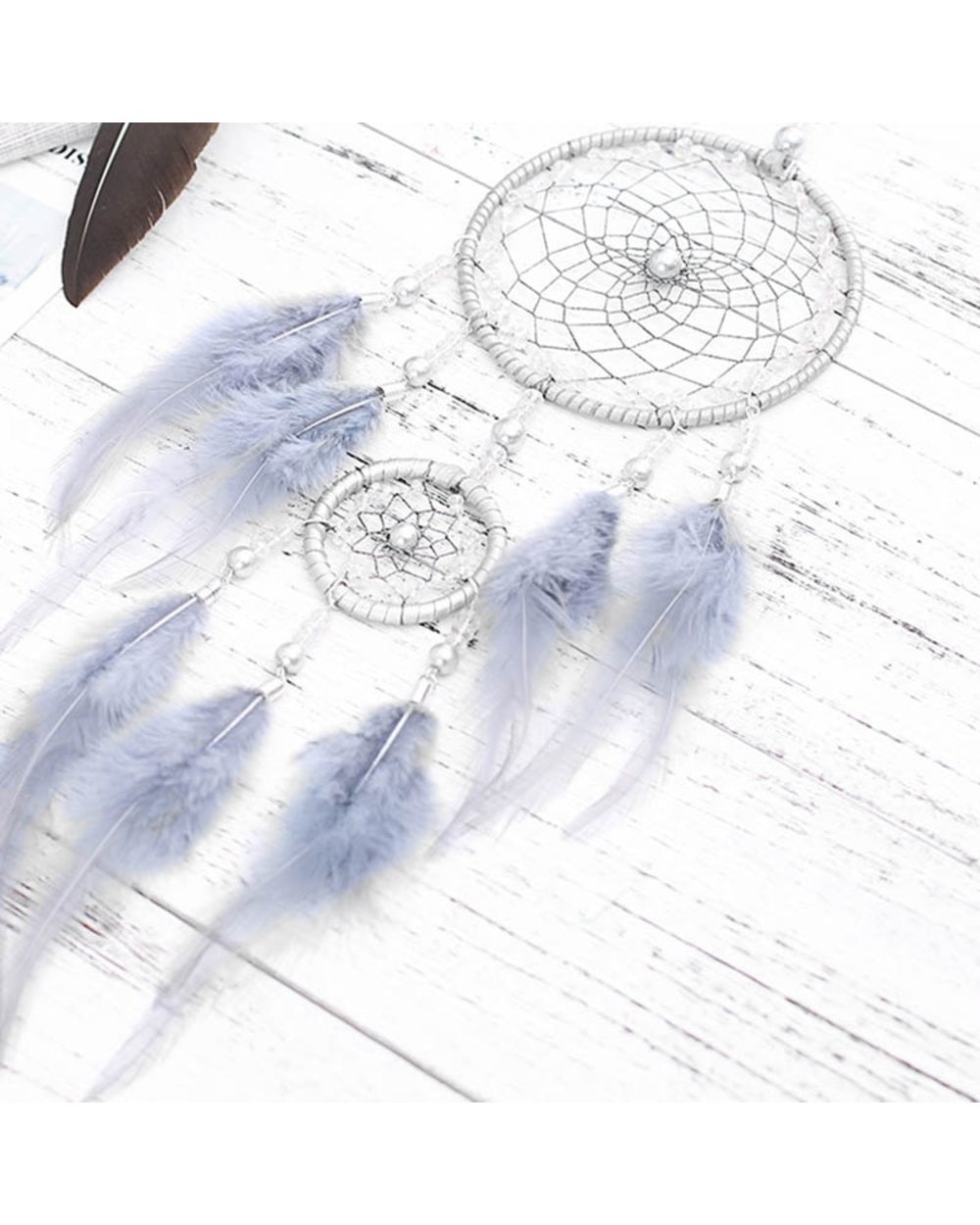 Handmade Indian DreamCatcher Net front-4