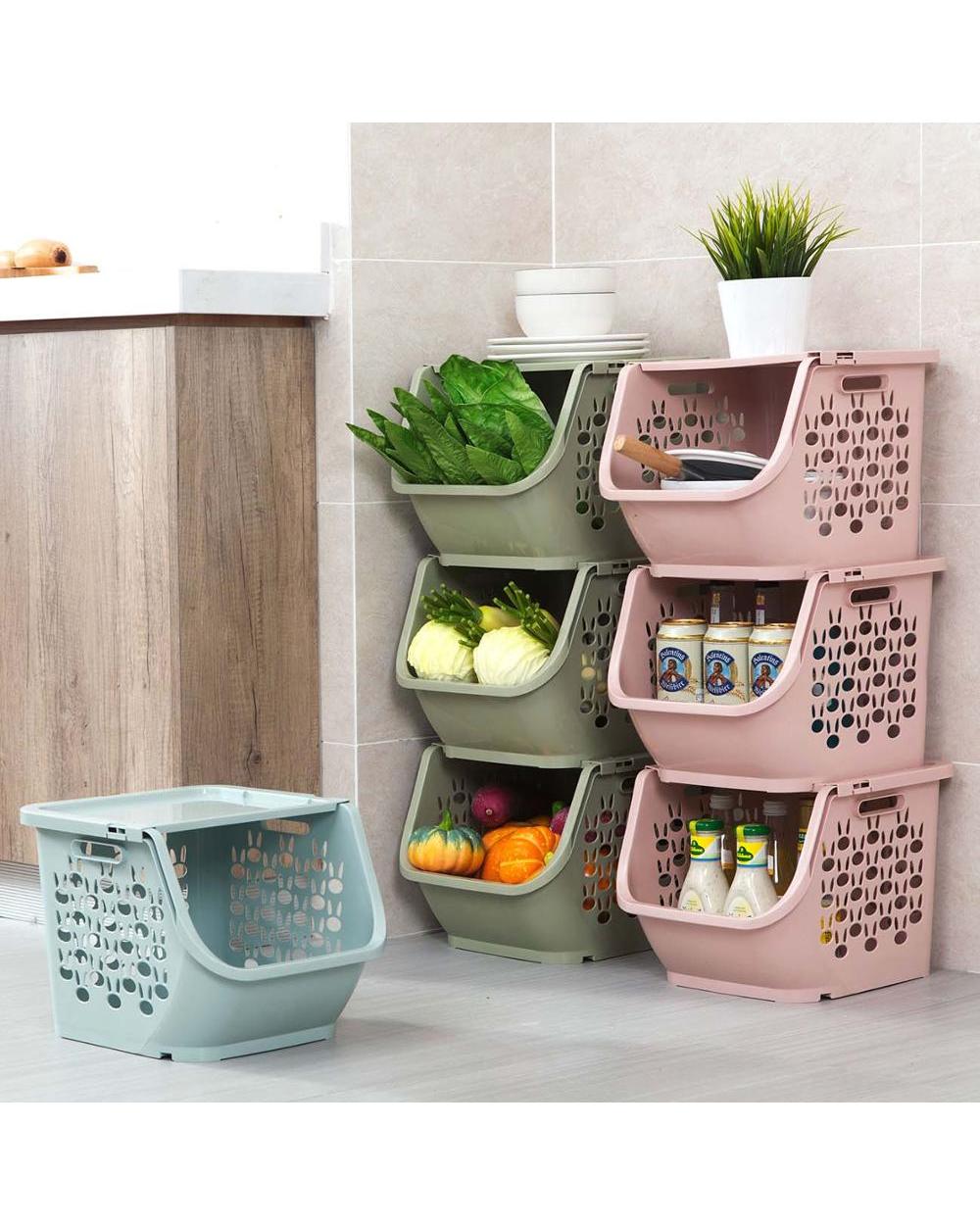 Kitchen Storage Basket Food Storage Containers front-1