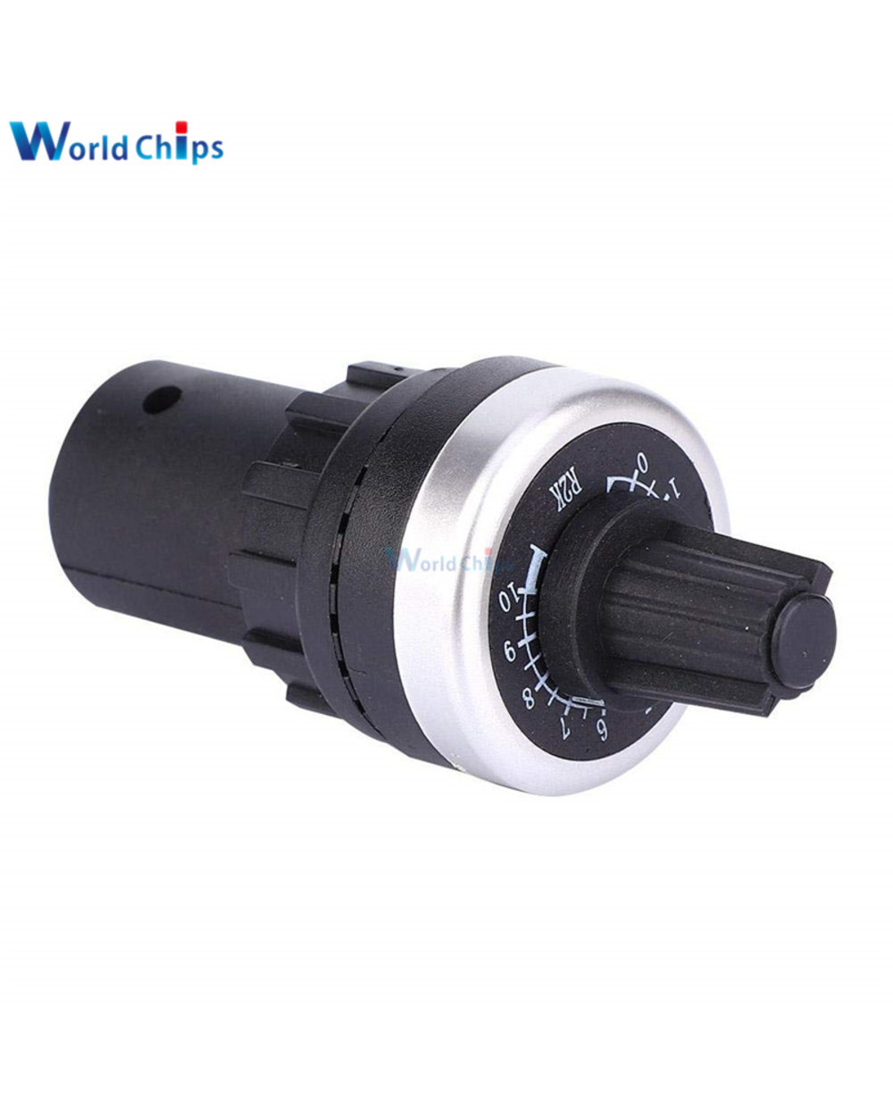 La42dwq-22 1K 2K 5K 10K 20K 50K Ohm 22Mm Diameter Pots Rotary Potentiometer Converter Governor Inverter Resistance Spee front-3