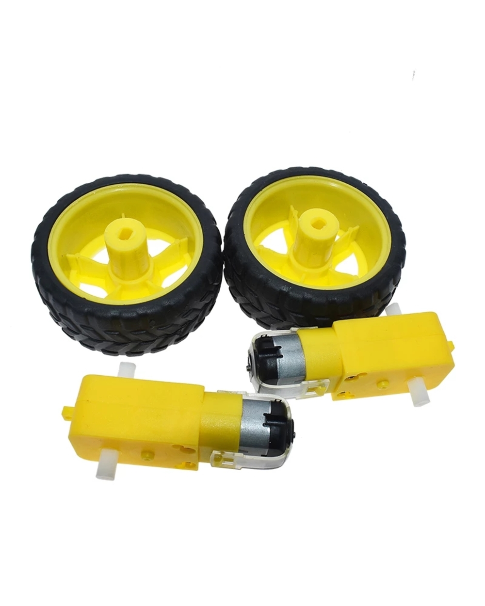 New Avoidance Tracking Motor Smart Robot Car Chassis Kit Speed Encoder Battery Box 2Wd Ultrasonic Module For Arduino Un front-3