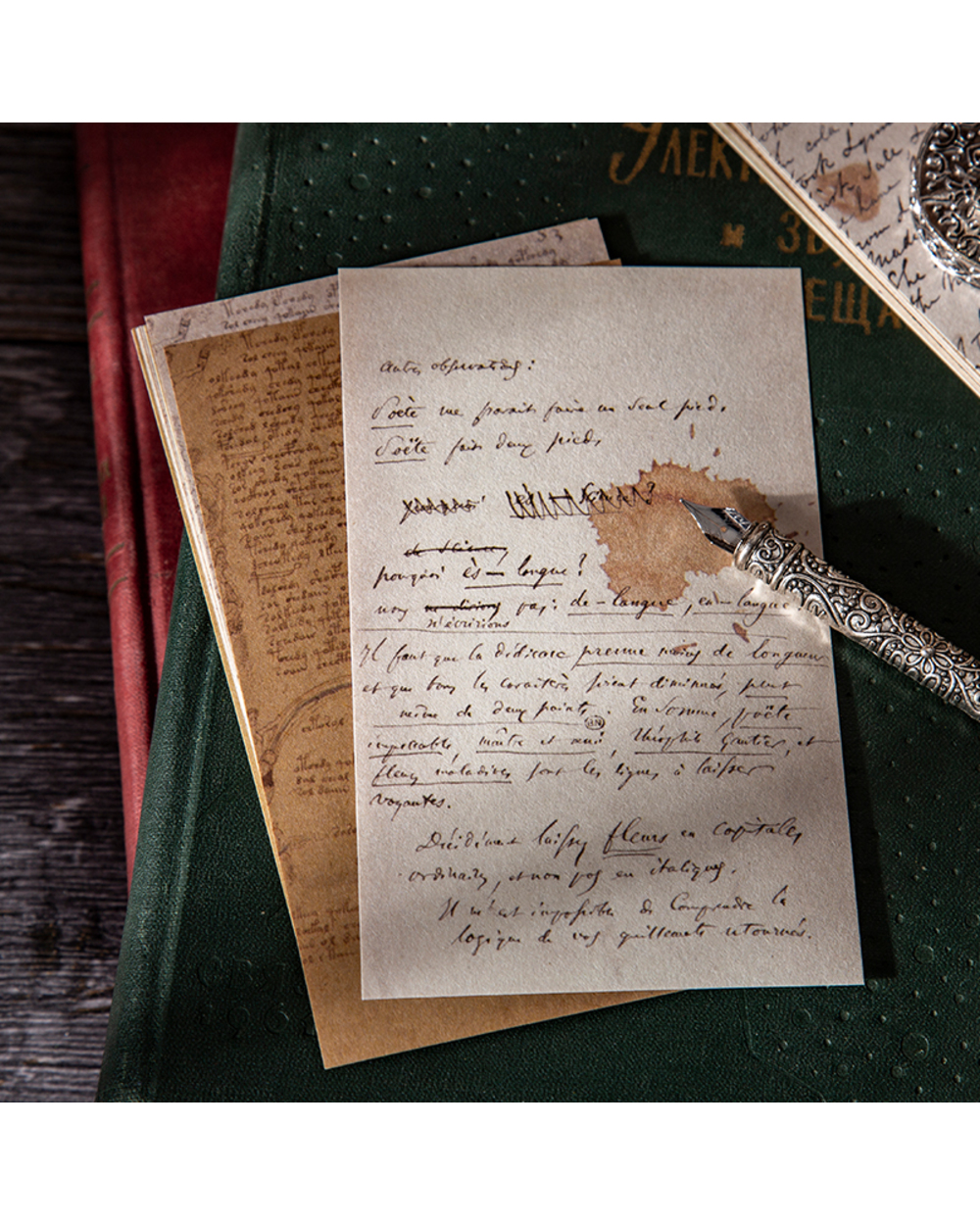Warm 60Pcs/Pack Vintage Shakespeare Style Kraft Material Paper Manuscript Aesthetic Stationery Scrapbooking Journal Sup front-1