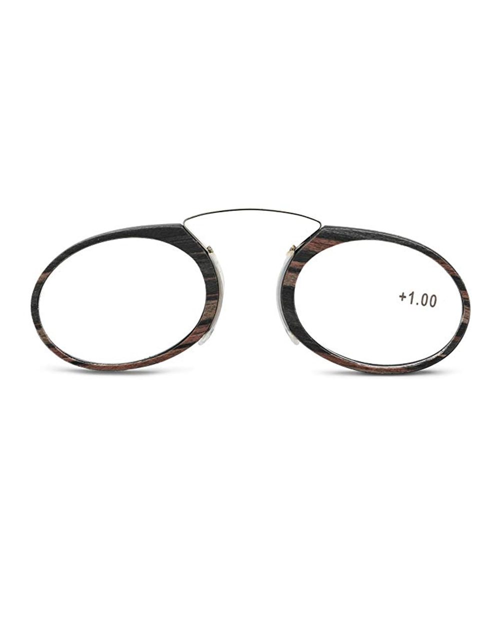Nonor Men Women Magnifying Nose Clip Portable No Arm Reading Glasses Tr90 Ultralight With Box +1.0+1.5 To +3.0 front-2