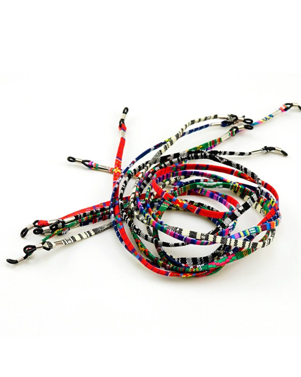 Practical Eyeglass Sunglasses Cotton Neck String Cord Retainer Strap Eyewear Lanyard Holder High-End Ethnic Rope Glasse front-3
