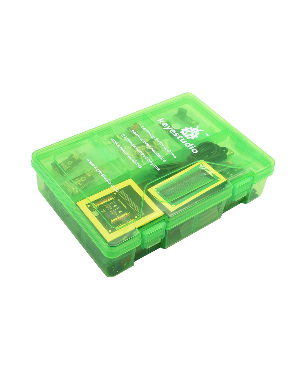 Keyestudio 45 In 1 Sensor Starter Kit Electronic Diy Kit For Bbc Micro:Bit V2+45 Projects W/Gift Box front-3