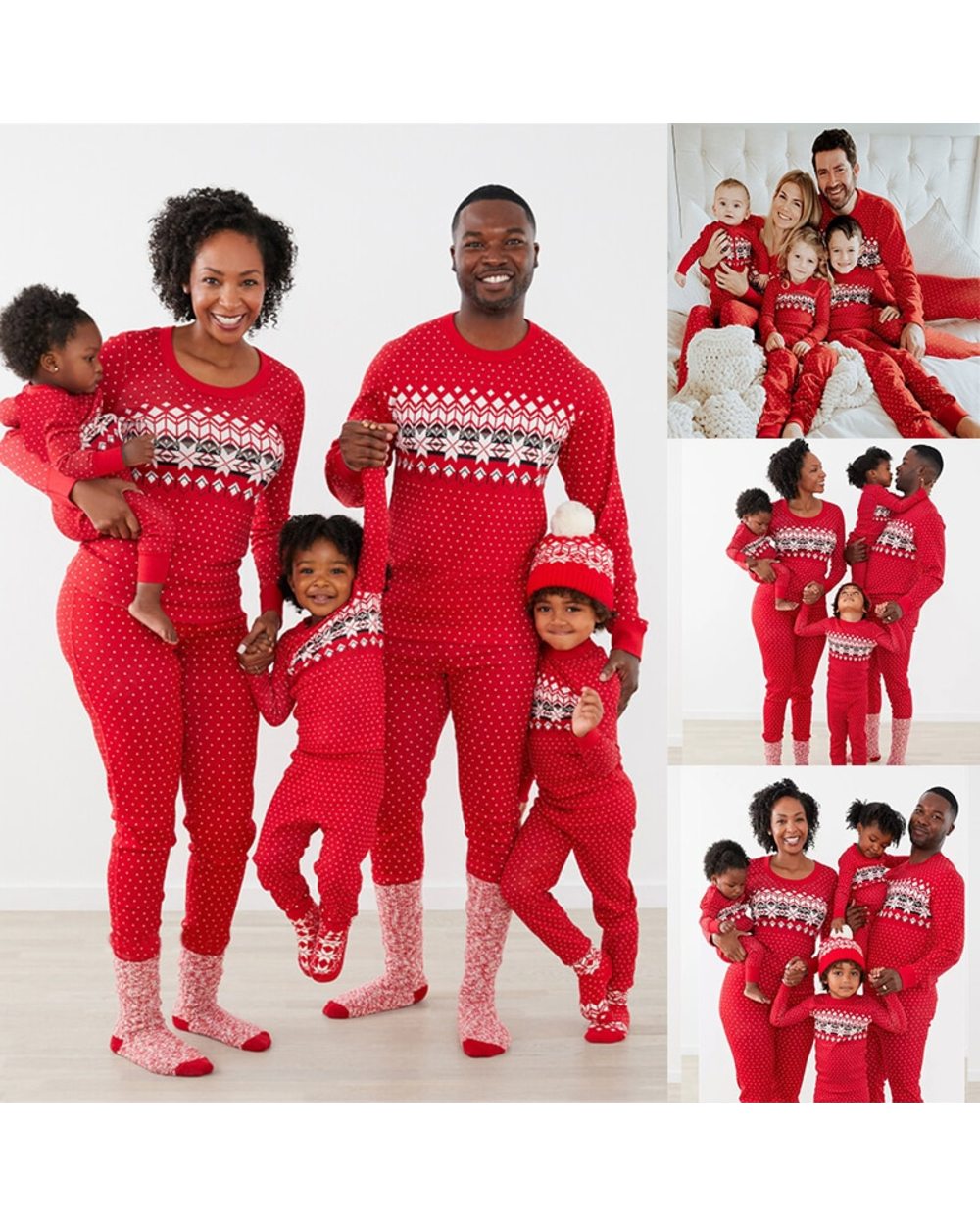 Christmas Pajamas Family Xmas Kid Baby Boy Set Pyjamas Clothes Home Sleepwear Mother Daughter Father Son Outfit Pajamas front-0