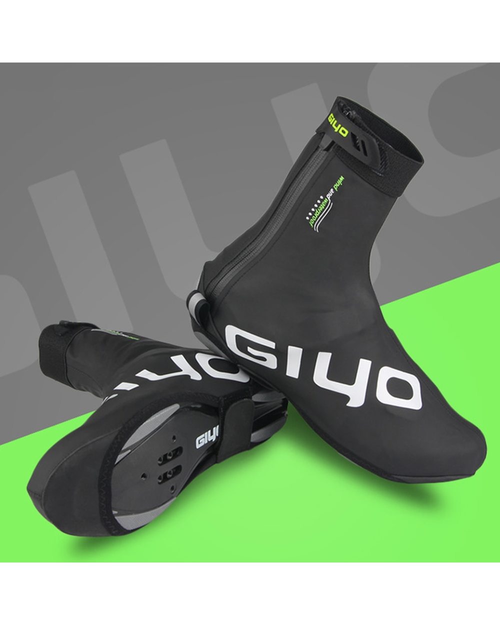Cycling Boot Shoe Covers Waterproof Rainproof Warm Man Woman Overshoes Road Bicycle Bike MTB Winter Shoe front-0