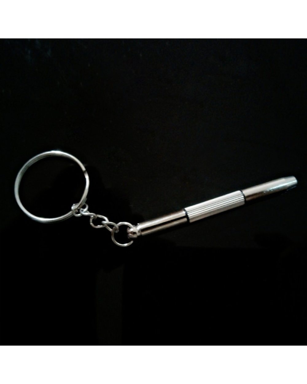 3 In1 Eyeglass Screwdriver Sunglass Spectacles Nut Kit Eyeglass Screwdriver Sunglass Watch Repair Kit With Keychain front-5