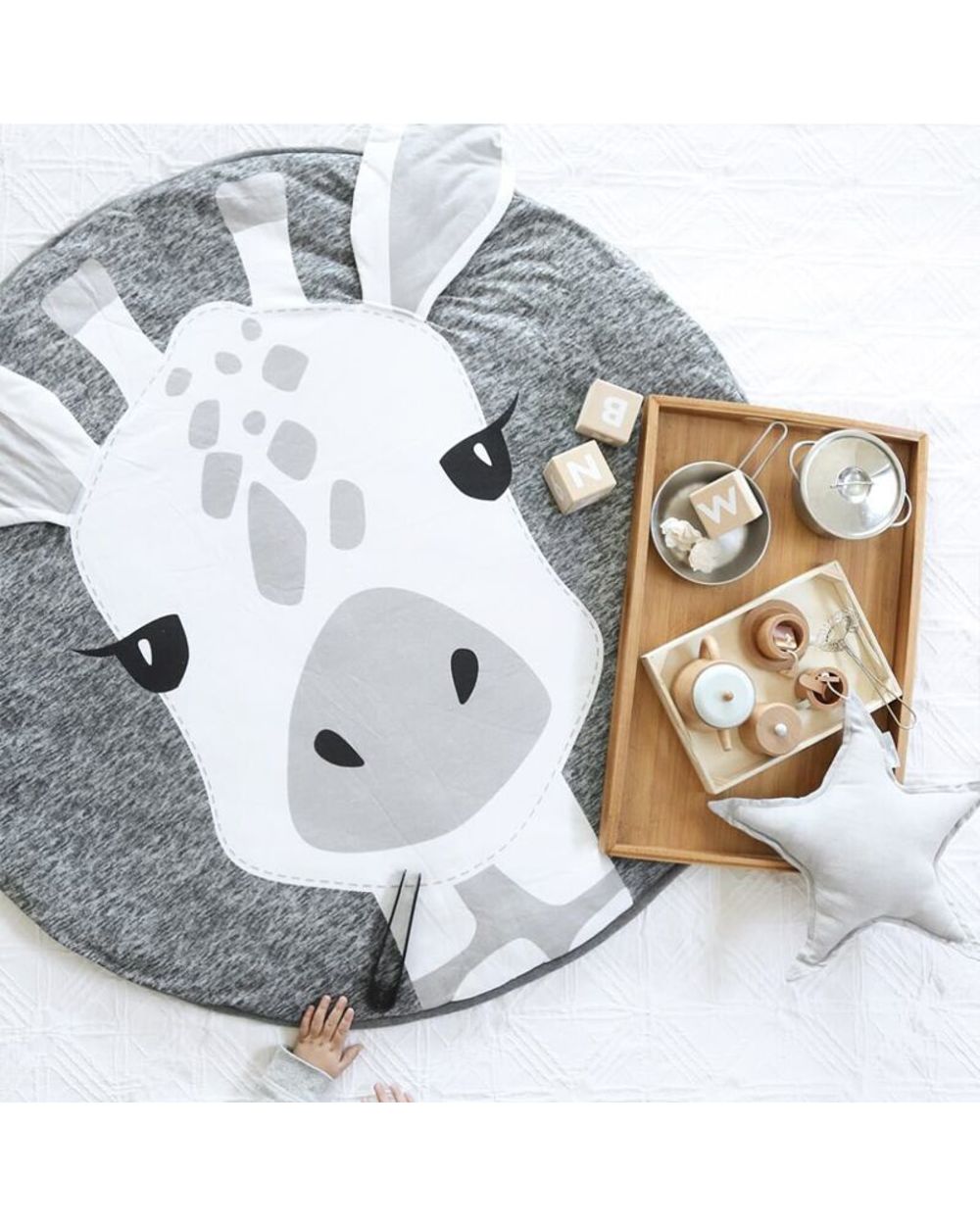 Cartoon Animal Baby Play Mat front-3