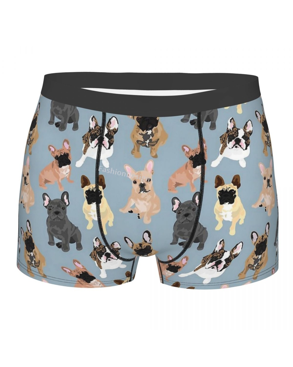 French Bulldog Frenchie Underpants Homme Panties Man Underwear Shorts Boxer Briefs front-0