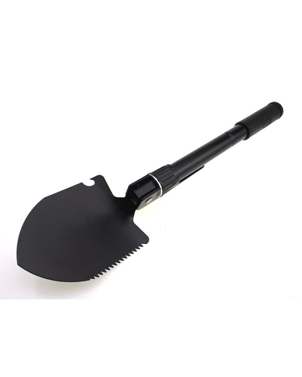 Multi-Purpose Outdoor Garden Shovel Folding Camping Hiking Survival Spade Trowel Portable Hand Tools Weeding Planting M front-2