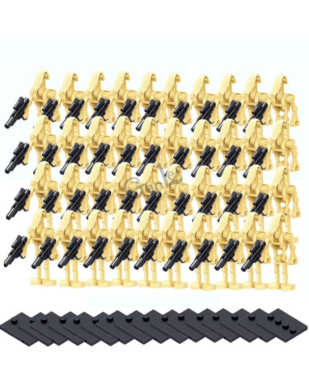 Wholesale 100Pcs lot Battle Droids K2 SO Figures Building Block Bricks Building Model Set kits Bricks front-0