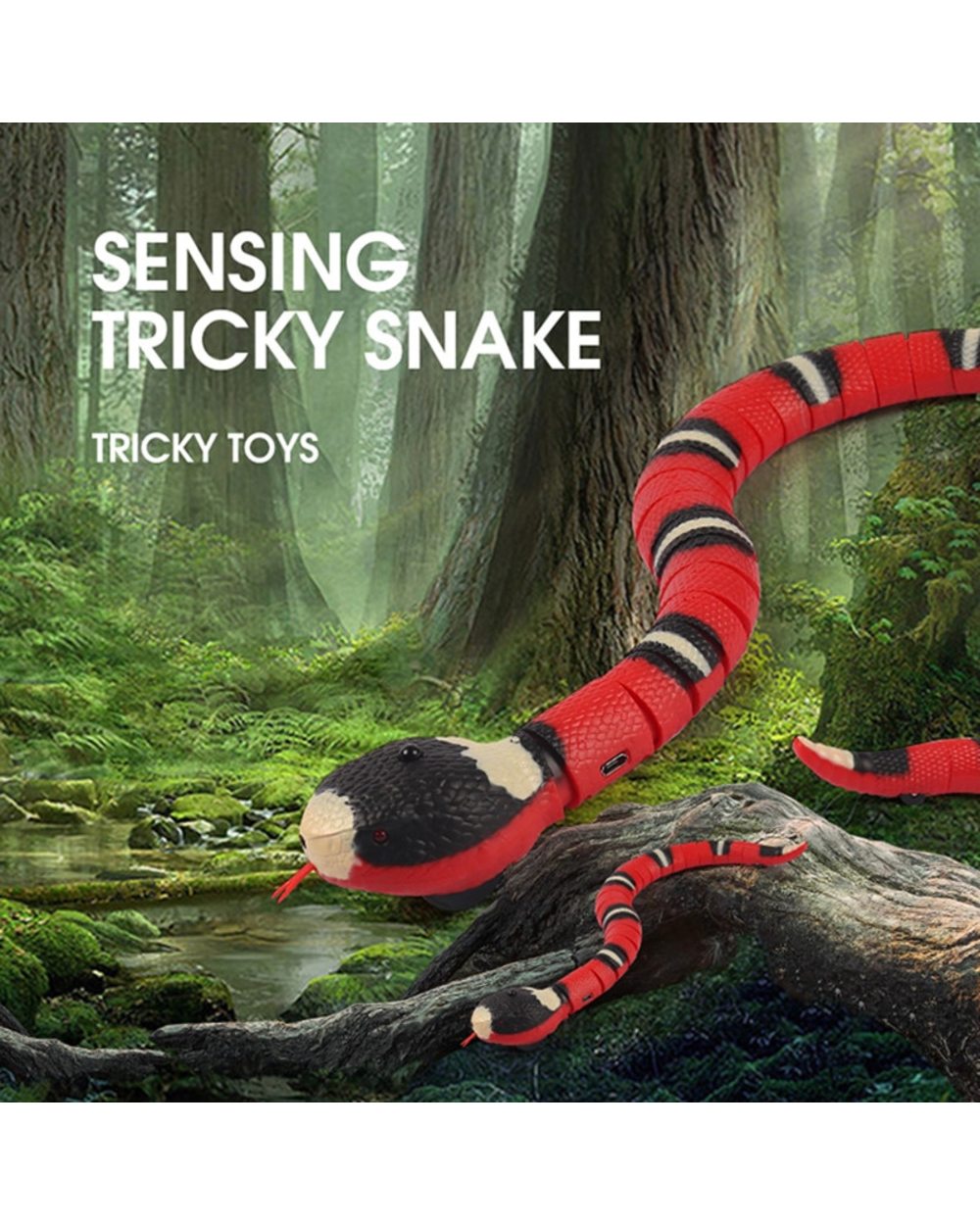 ELETRONIC SNAKE TOY FOR PET front-4