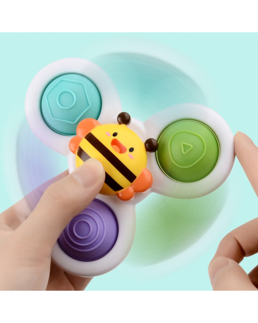 Baby Suction Cup Spinner Toys