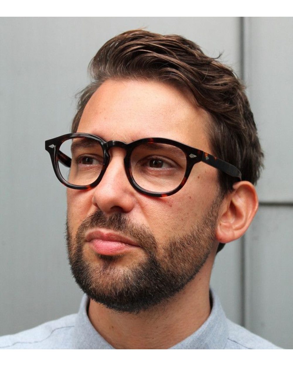 Jackjad Top Quality Acetate Frame Johnny Depp Lemtosh Style Eyewear Frame Vintage Round Brand Design Eyeglasses Oculos front-4
