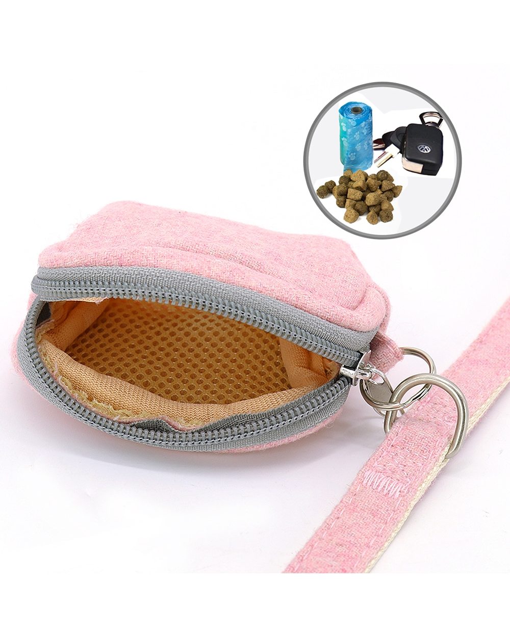 Soft Warm Pet Dog Cat Harness Leash Set Adjustable Puppy Kitten Harnesses Vest For Small Large Dogs Chihuahua Yorkie front-3