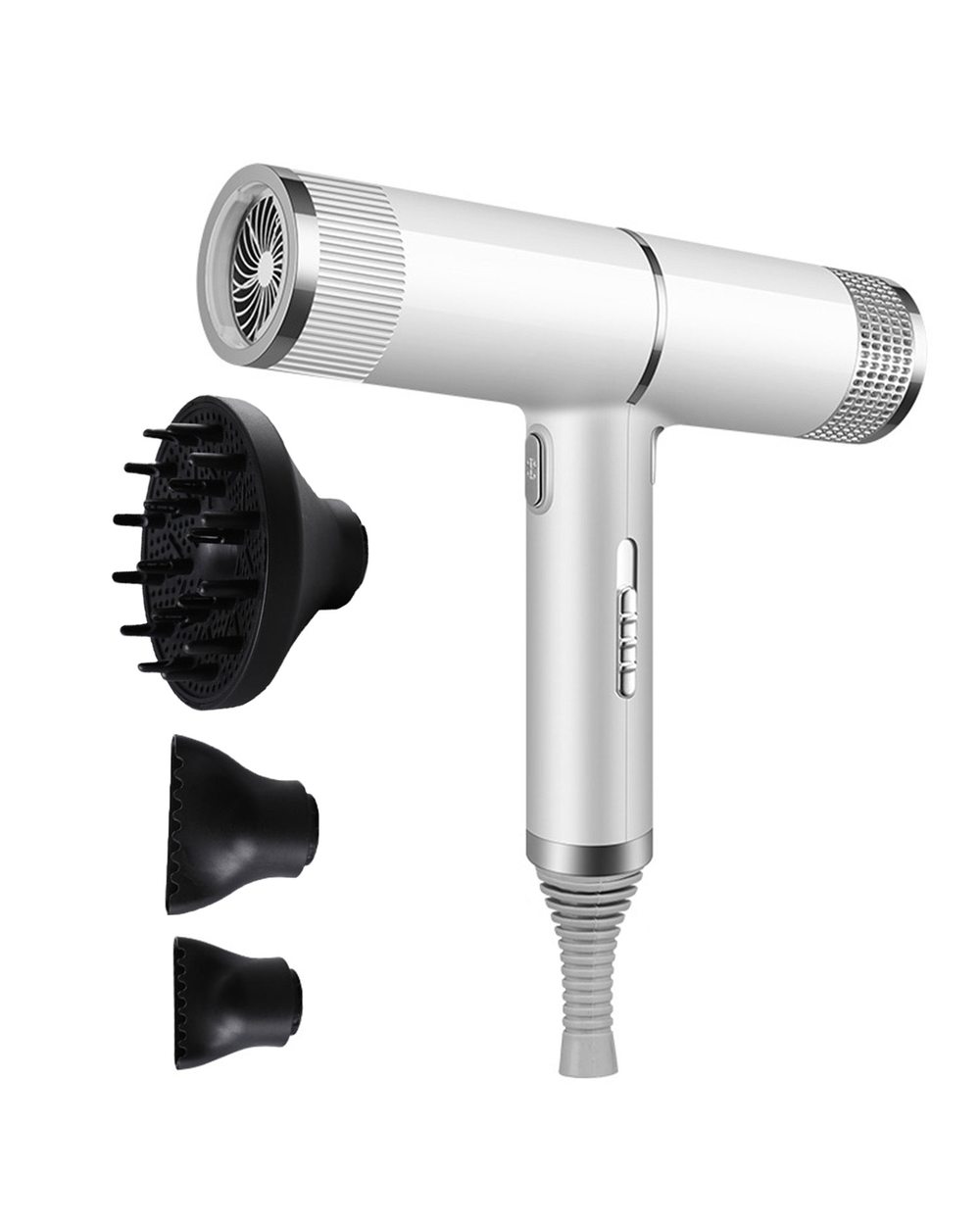 Strong Wind Hair Dryer Diffuser For Hair Dryers Home Appliances High Power Hair Blow Blue Light Anion Anti-Static Hair front-0