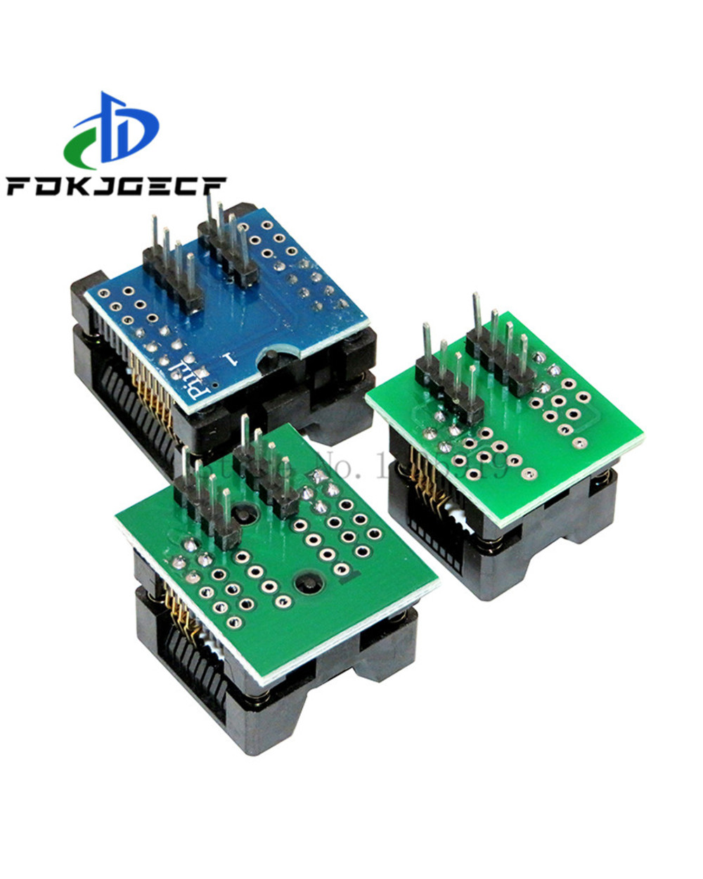 Sop16 To Dip8 Wide-Body Seat Wide 150Mil 200Mil 208Mil 300Mil Programmer Sop8 Adapter Socket For Ezp2010 Ezp2013 Ch341a front-5