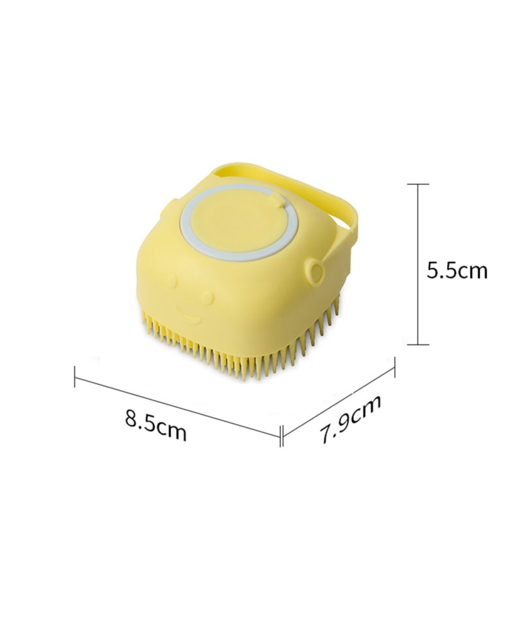 Dogs Shampoo Massager Brush Bathroom Puppy Cat Massage Comb Grooming Shower Brush For Bathing Soft Brushes front-2