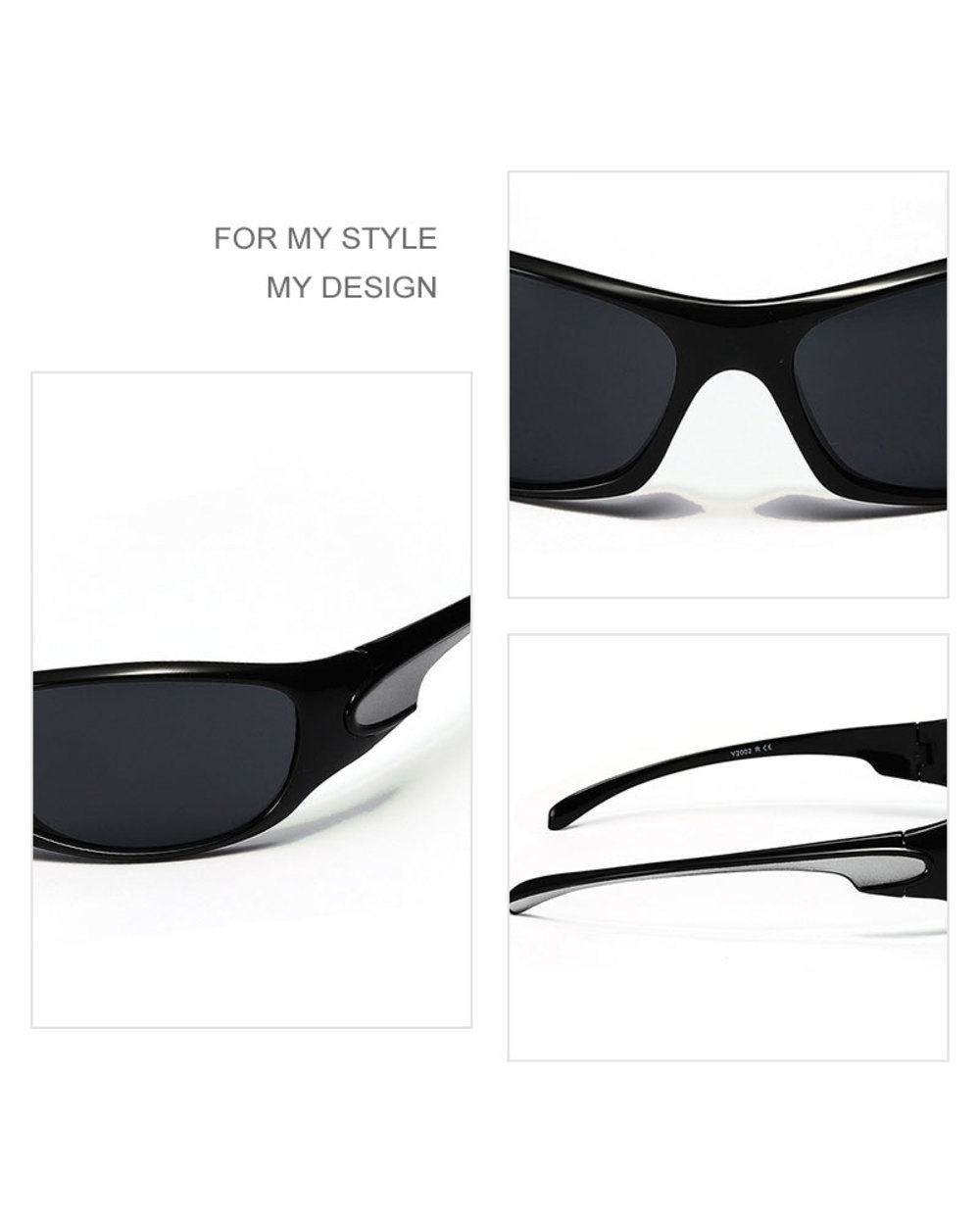 Emosnia Fashion Sport Resin Sunglasses Women Men 2022 New Luxury Brand Designer Steampunk Goggles Gothic Outdoor Oculos front-4