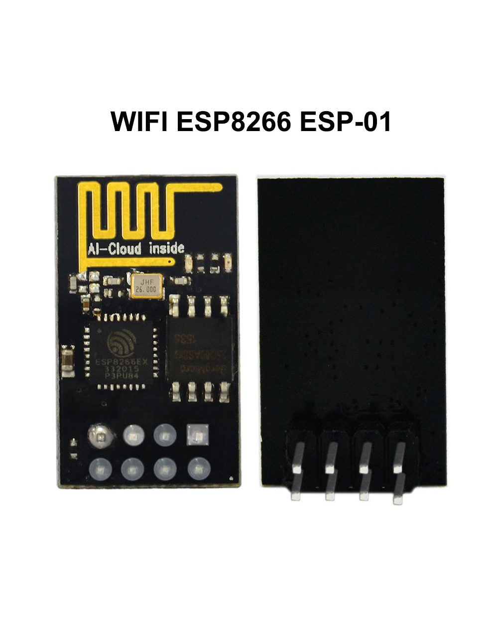 Keyes Esp 01 Wireless Module Remote Serial Port Esp8266 Wifi Programmer Module For Arduino front-0