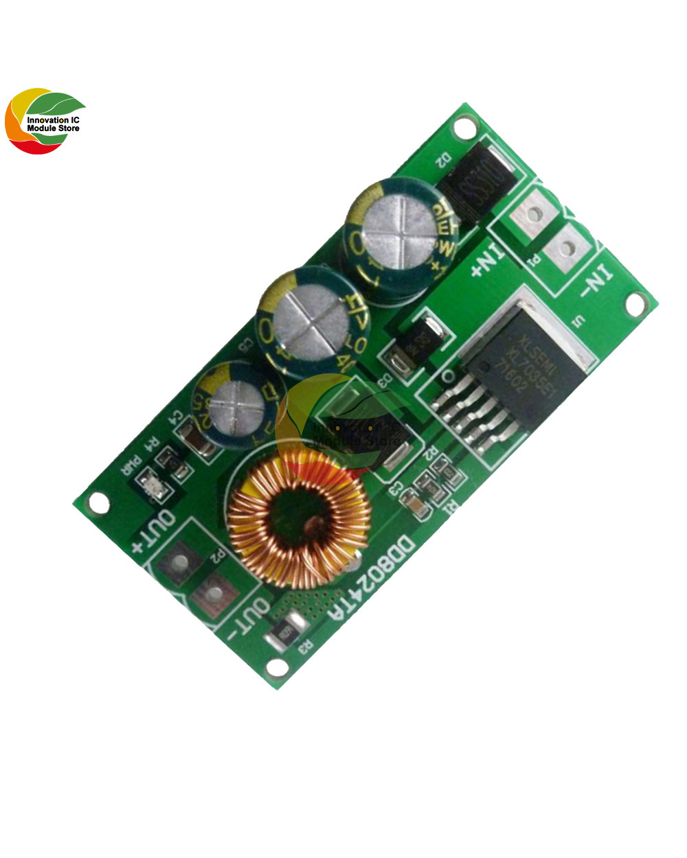 Buck Converter Module High Voltage Buck Converter Module Dd8024ta Dc-Dc 10-80V To 3.3V-15V With Terminal Block Or Termi front-1