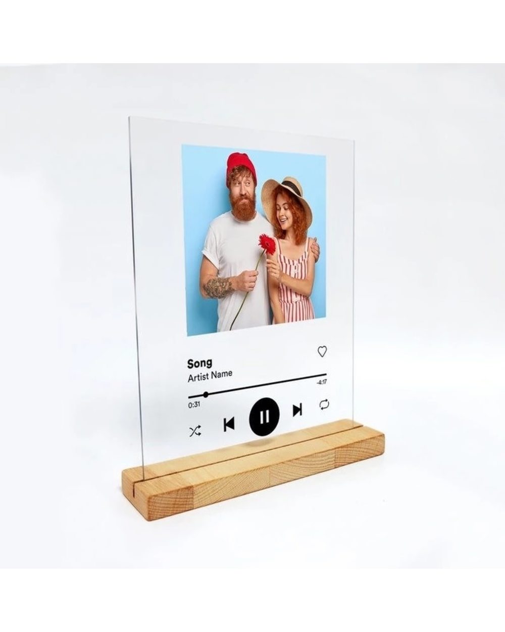Custom Spotify Code Acrylic Music Board Spotify Glass Personal Gifts front-1