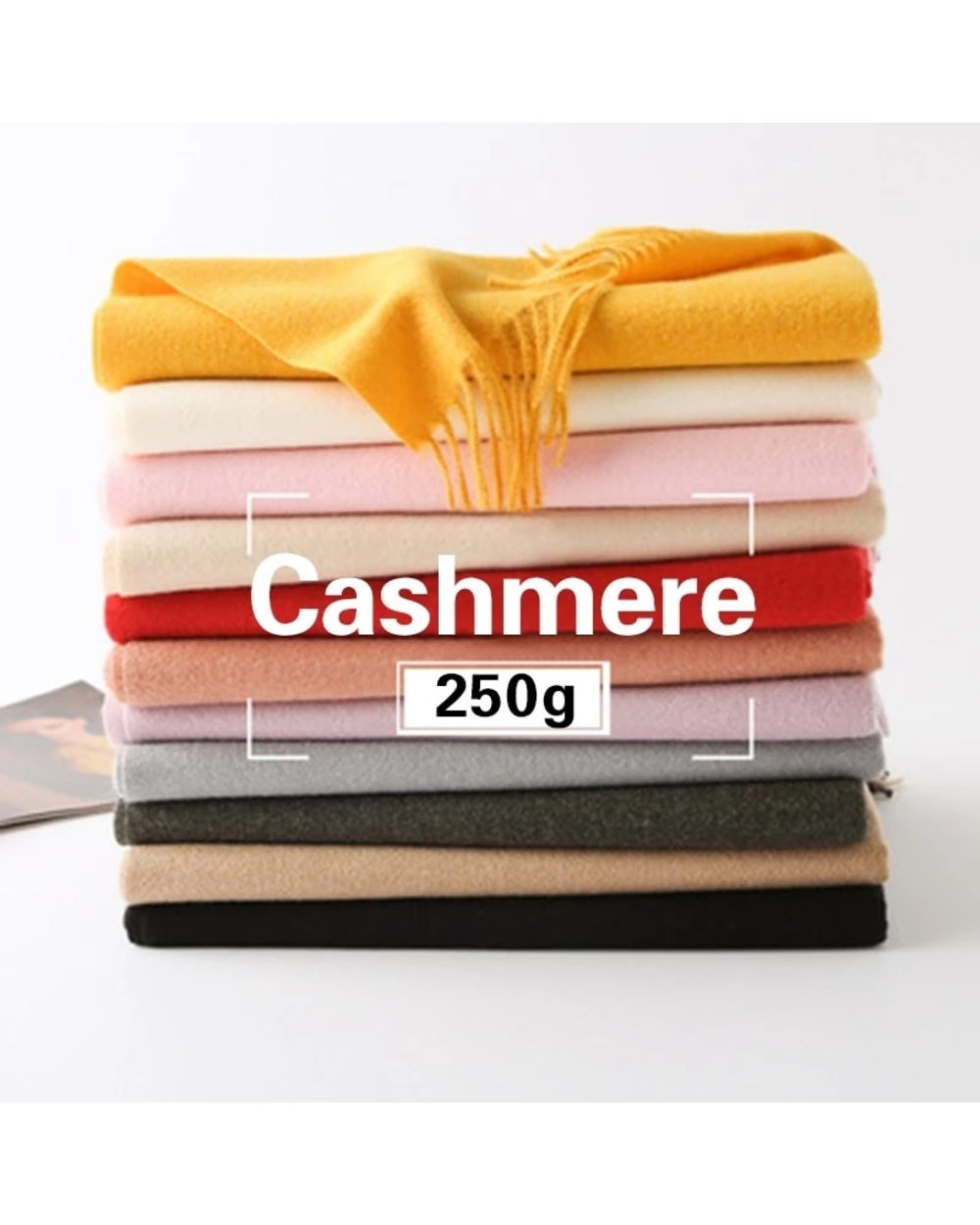 2022 Winter Cashmere Women Scarf Female Luxury Brand Scarves Lady Tassel Bandana Women Solid Shawl Wraps Foulard Tippet front-0