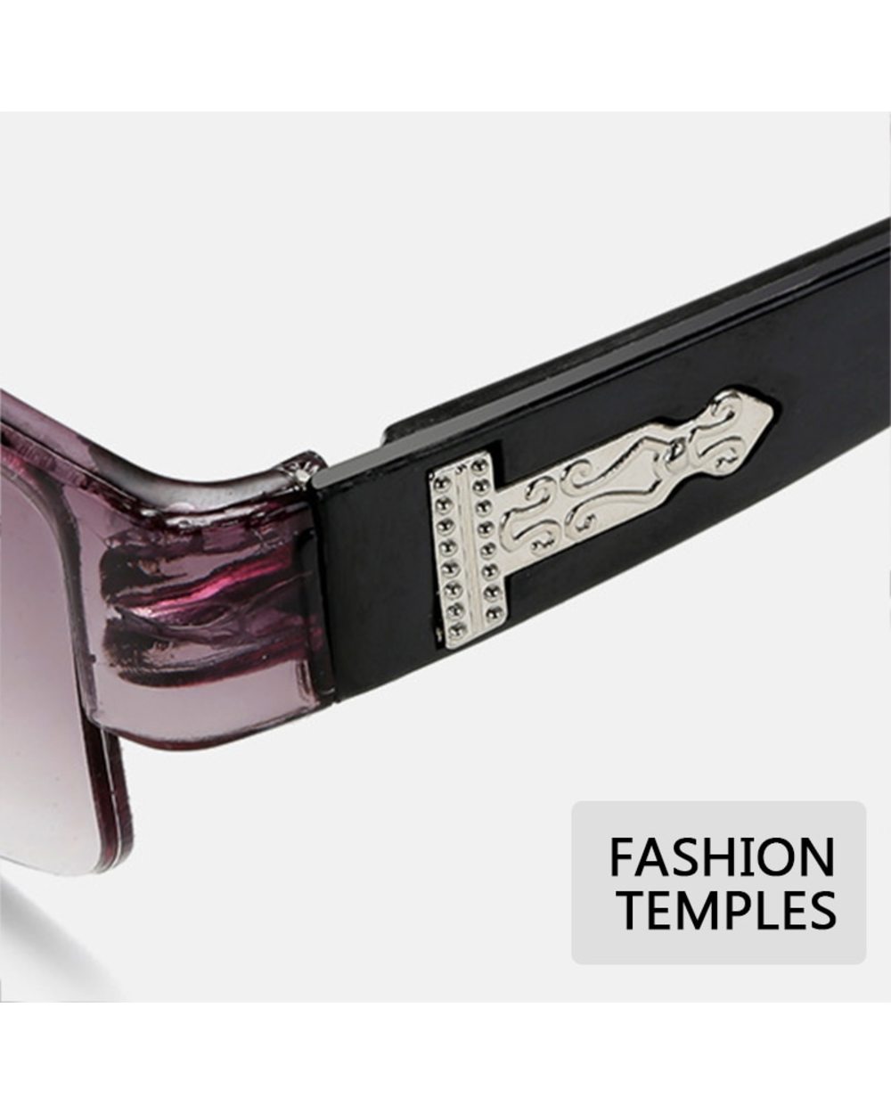 Korean Fashion Reading Glasses Men Women Clear Lens Half Frame Presbyopic Eyewear 1.0 1.5 2.0 2.5 3.0 3.5 4.0 For Reader front-5