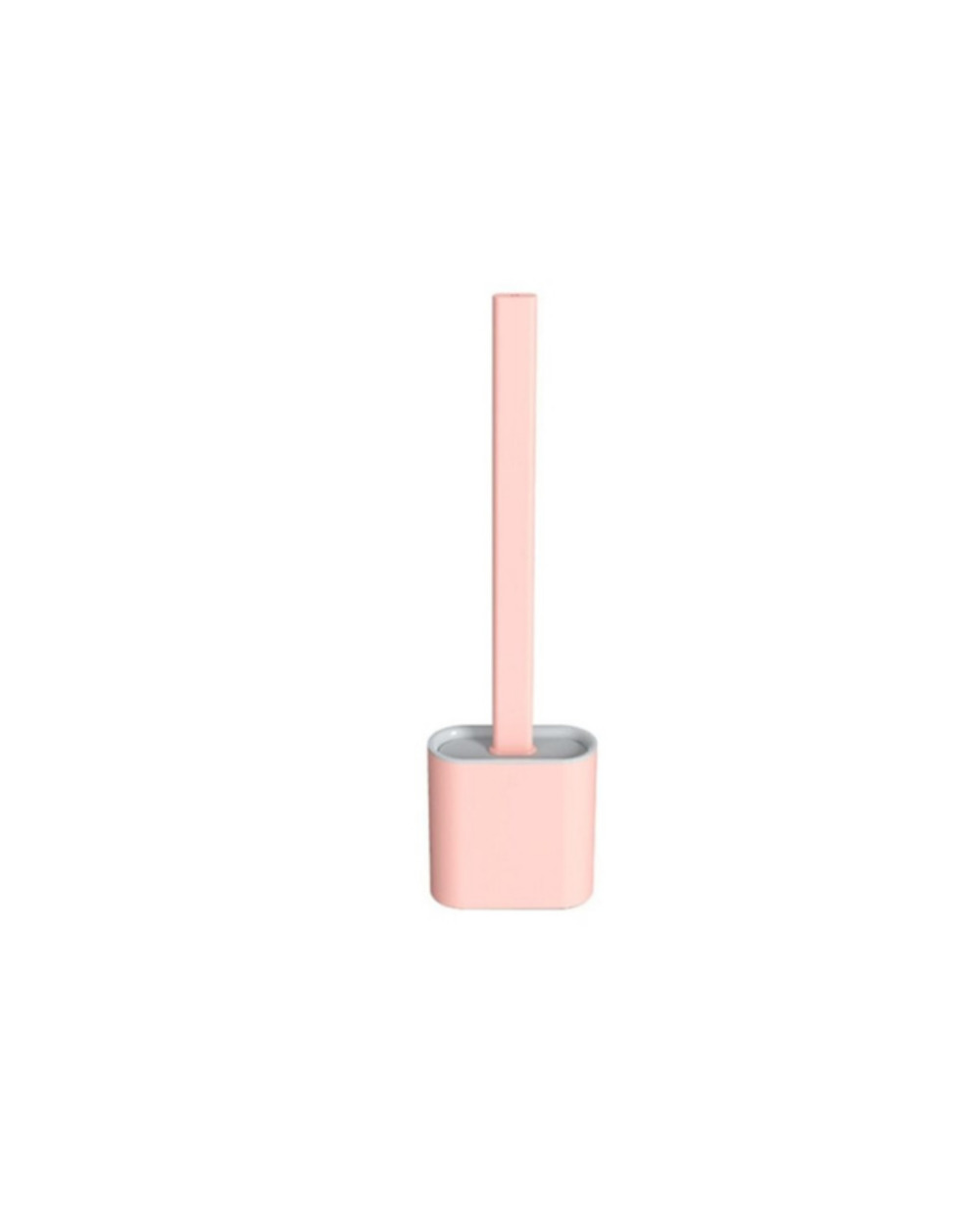Flexible Long Handle Silicone Toilet Brush front-0