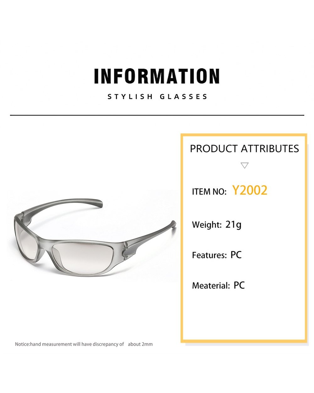 Oval Frame Sunglasses For Men Women Outdoor Driving Uv400 Fashion Y2k Retro Punk Hip Hop Gothic Resin Colorful Eyewear front-3