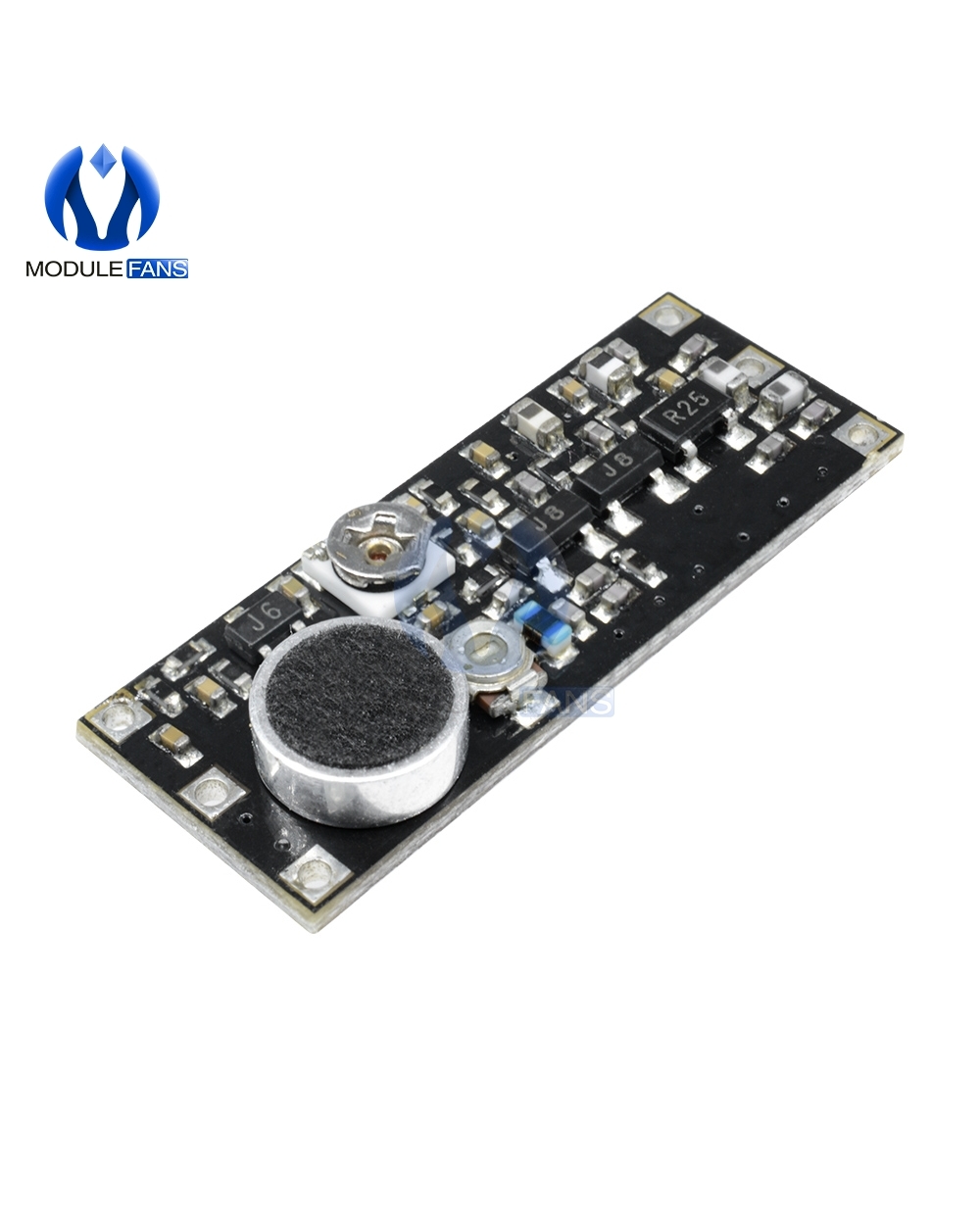 88-115Mhz 80-110Mhz Microphone Fm Transmitter Surveillance Frequency Board Wireless Module For Arduino Adjustable Capac front-4