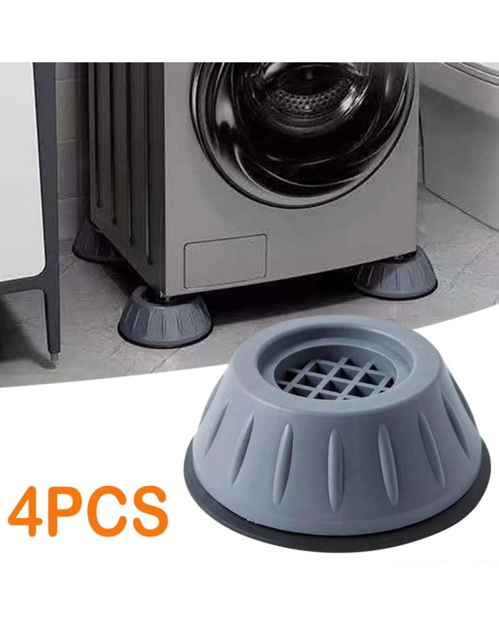 4Pcs/Set Anti Vibration Feet Pads Rubber Legs Slipstop Silent Skid Raiser Mat Washing Machine Support Dampers Stand Fur front-0