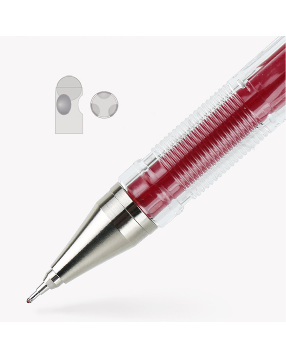 10 Pieces Pilot Hi-Tec-C Gel Pen Bllh-20C3 Bllh-20C4 Bllh-20C5 0.3 Mm 0.4 Mm 0.5 Mm 0.25 Mm Financial Pen Japan front-1