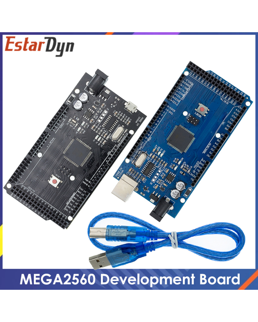 Mega2560 Mega 2560 R3 (Atmega2560-16Au Ch340g) Avr Usb Board Development Board Mega2560 For Arduino front-0