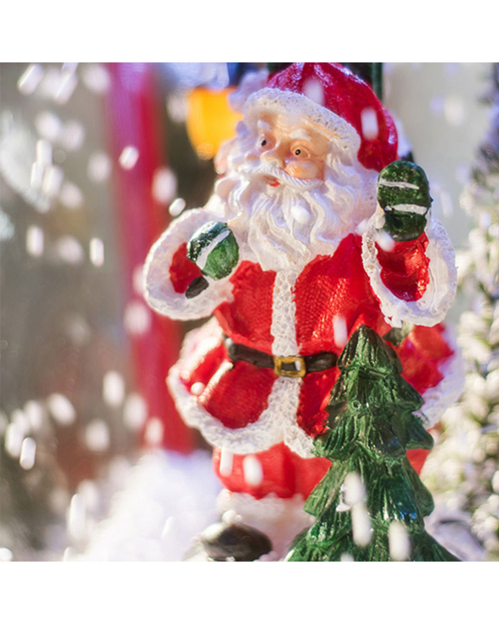 Christmas Electric Snow Music Street Lights front-3