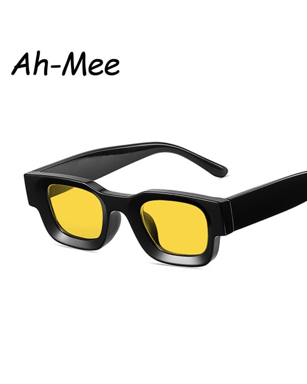Small Rectangle Polarized Sunglasses Women Fashion Retro Brand Square Sun Glasses Men Classic Vintage Black Punk Shades front-1